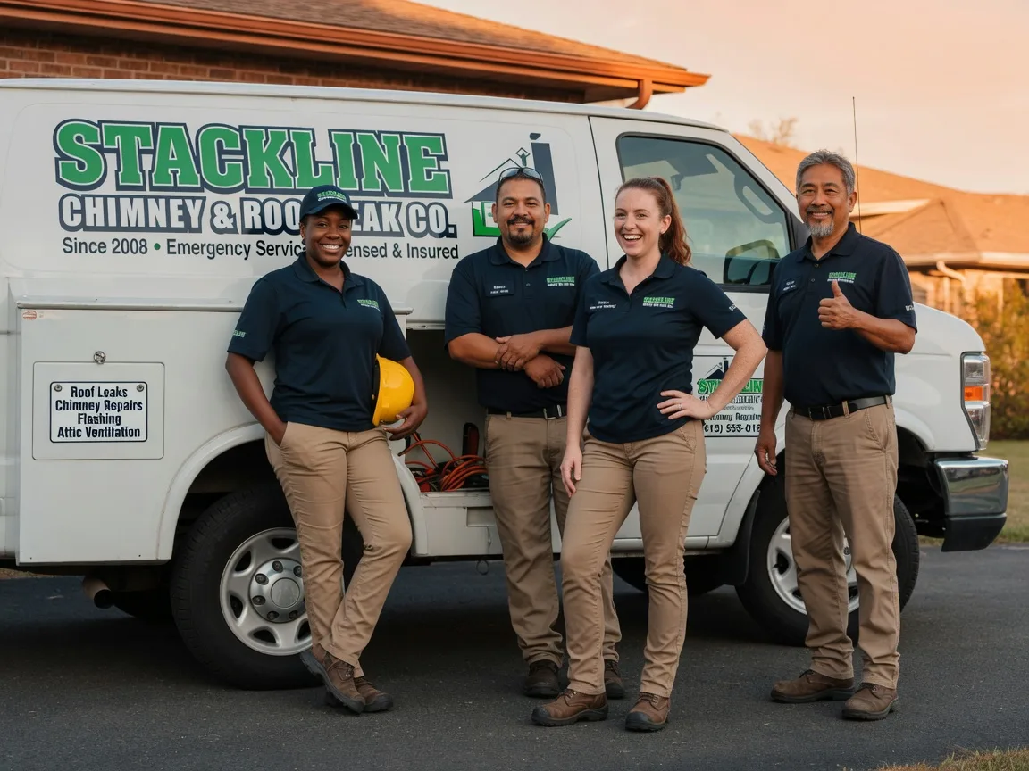 Chimney flashing repair company in Minford, OH